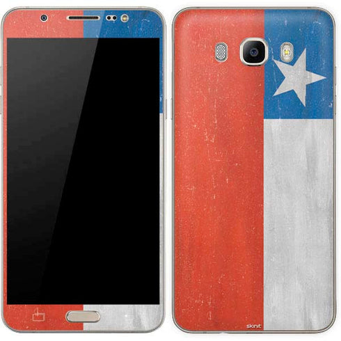 Chile Flag Distressed Galaxy J7 Skin
